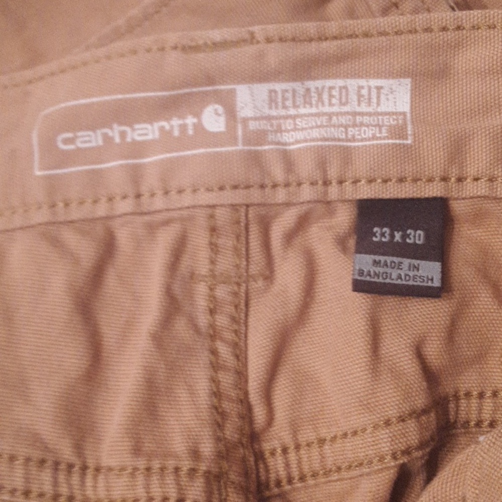 Carhartt Tan Work Pants